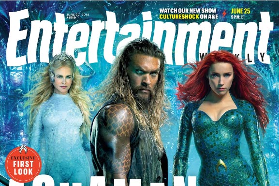 entertainment weekly aquaman cover