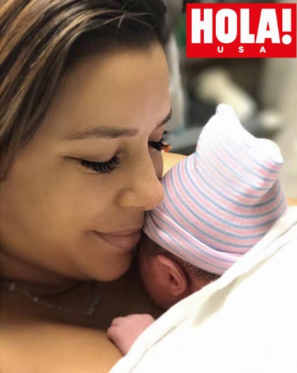 eva longoria baby santi hola usa preview