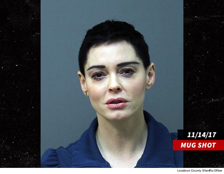 rose mcgowan november mug shot 2017 tmz