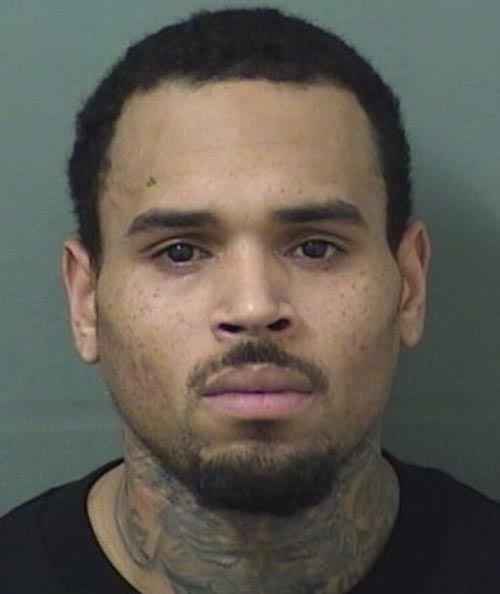 Chris Brown Mugshot