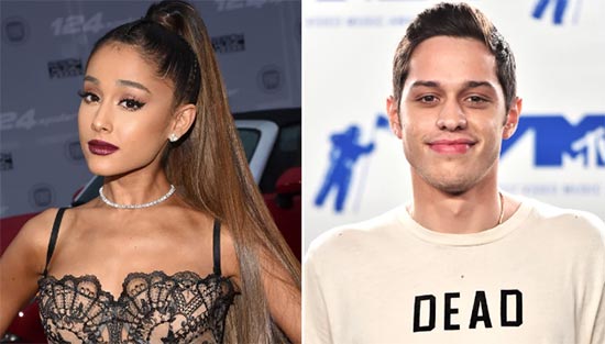 ariana grande pete davidson joke