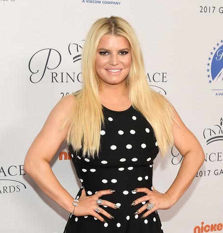 jessica simpson princess grace awards 2017