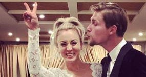 The Big Bang Theory, Kaley Cuoco se casó con Karl Cook!