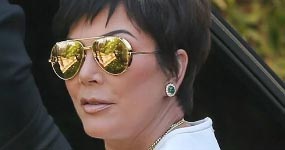 Kris Jenner con un anillo de compromiso? Con Corey Gamble?