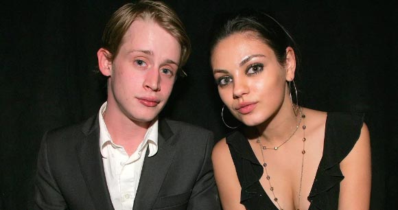 macaulay culkin mila kunis together