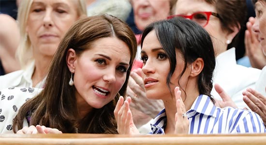 meghan markle kate middleton wimbledon