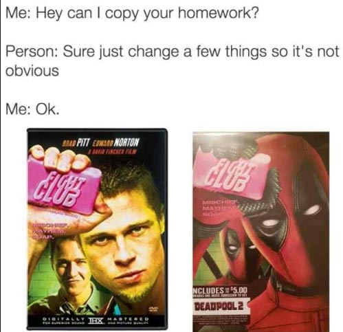 meme can i copy your homework