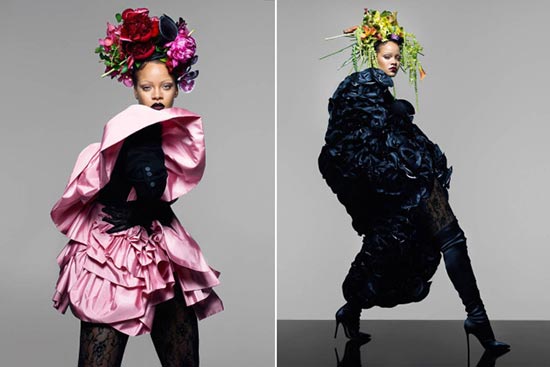 rihanna british vogue pics