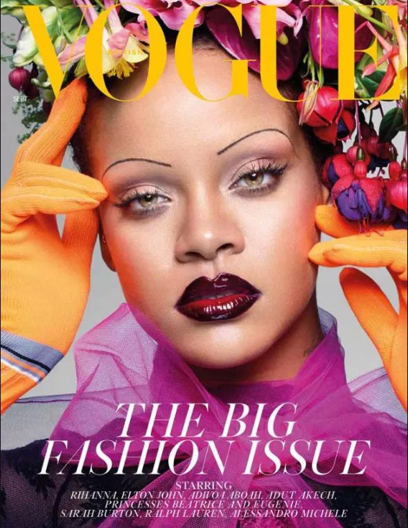 rihanna covers vogue uk