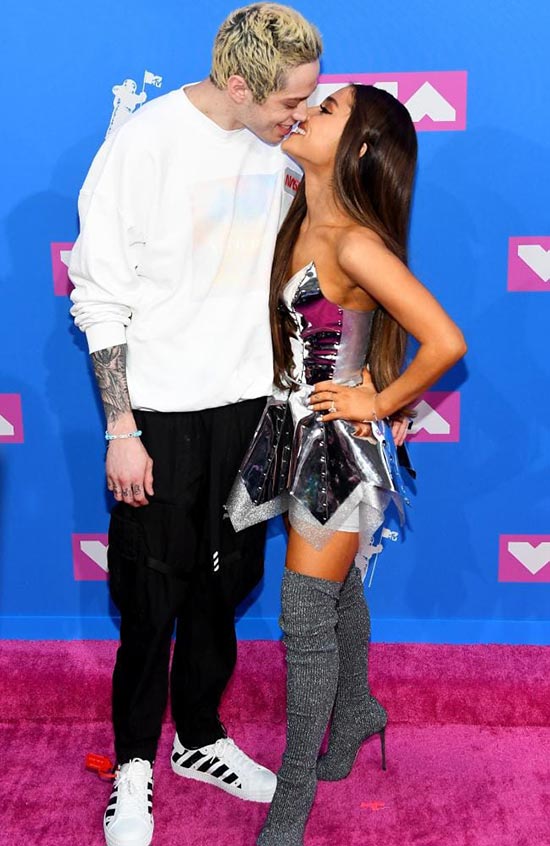 Ariana Grande Pete Davidson 2018 MTV Video Music Awards Arrivals