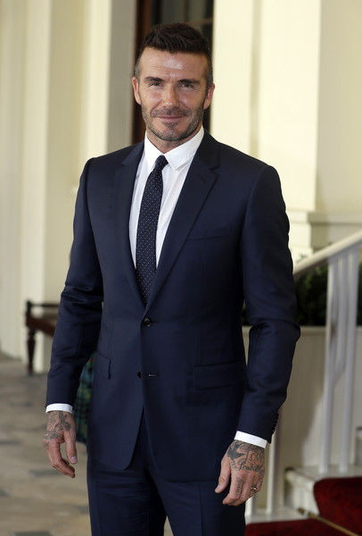 David Beckham Majesty Hosts Final Queen Young