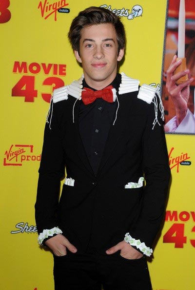 Jimmy Bennett Movie 43 Premiere 2013