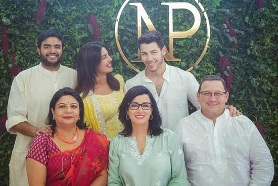 Priyanka Chopra Nick Jonas Parents Family