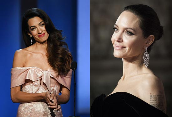 amal clooney angelina jolie rivales