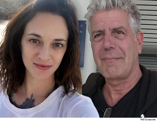 anthony bourdain asia argento insta tmz