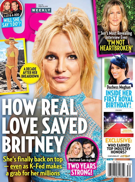 britney spears real love us weekly cover