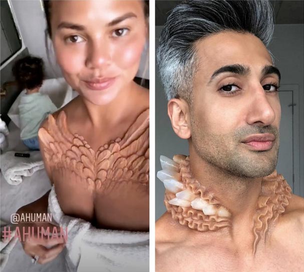 chrissy teigen queereye tan france collar alien