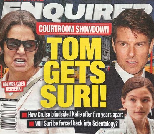 enquirer tom gets suri