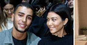 Ok, Kourtney Kardashian botó a Younes Bendjima hace un mes!