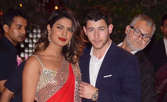 priyanka chopra nick jonas event