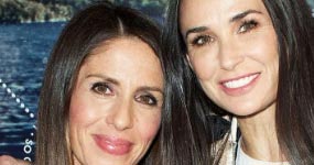 Demi Moore ayudó a Soleil Moon Frye a dar a luz sus 4 hijos