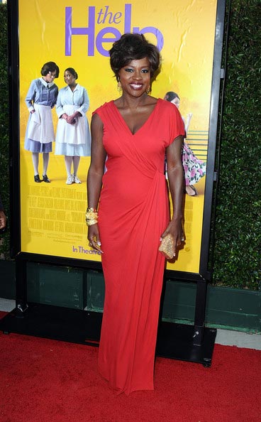 Viola Davis Premiere DreamWorks Pictures The Help