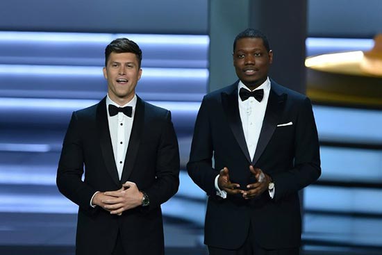 colin jost michael che anfitriones emmys