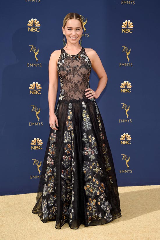 emmys 2018 best dressed emilia clarke