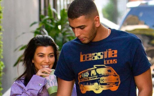 kourtney kardashian younes bendjima happy