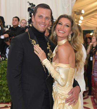 tom brady gisele bundchen met gala 2018