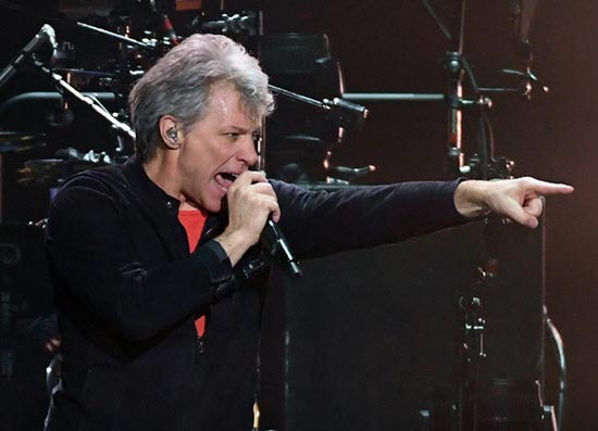 Jon Bon Jovi Bon Jovi Performs Concert Las Vegas 2018