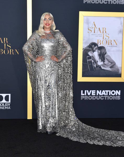 Lady Gaga Star Born Premiere Los Angeles