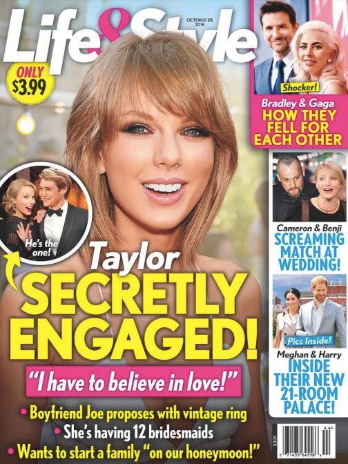 Taylor Swift Engaged lifeStyle