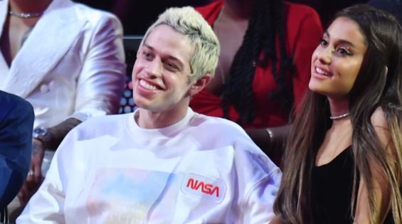 pete davidson ariana grande event