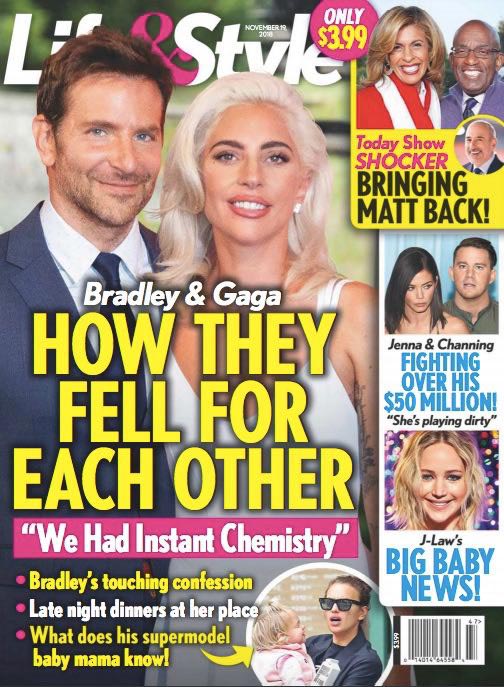 Bradley Cooper Lady Gaga In Love LS