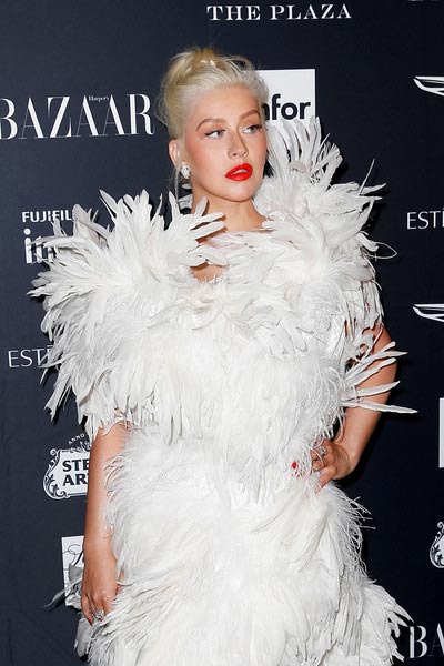 Christina Aguilera Harper BAZAAR ICONS 2018