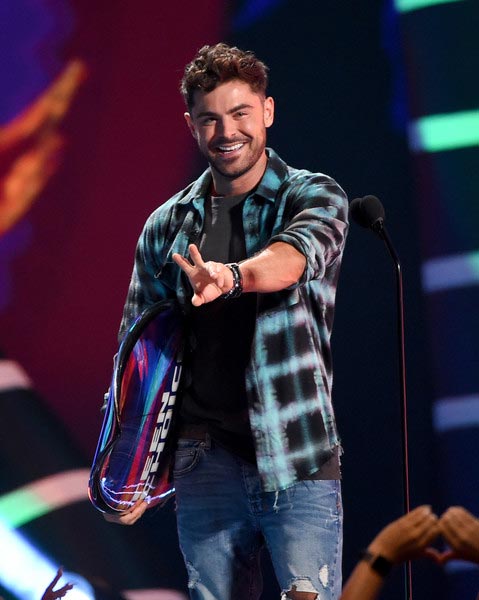 Zac Efron FOX Teen Choice Awards 2018