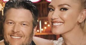 Gwen Embarazada y Blake: Recién Casados!! (InTouch)