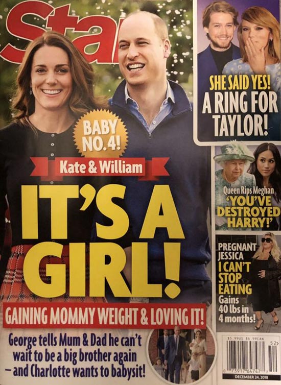 Kate Middleton Pregnant Baby 4 Star