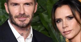 Victoria y David Beckham en los British Fashion Awards