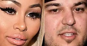 Blac Chyna y Rob Kardashian dejan de pelear por navidades