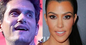 A John Mayer le gusta Kourtney Kardashian