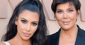 Kim Kardashian dejó de consumir drogas por su madre Kris