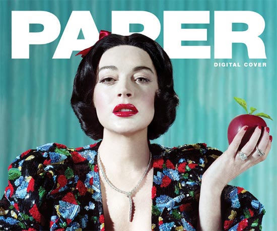 lindsay lohan paper mag cover preview