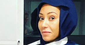 Mel B se cortó gravemente la mano y fracturó las costillas. WTF?