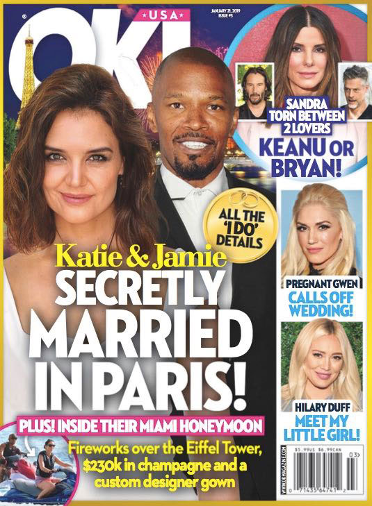 Katie Holmes Jamie Foxx Married Paris Secret ok