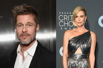 brad pitt charlizetheron dating the sun