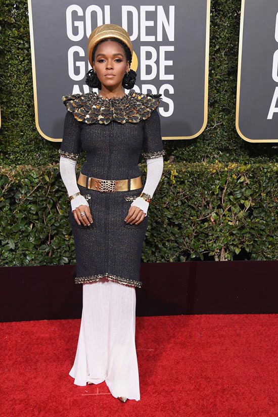 janelle monae attends the 76th annual golden globe