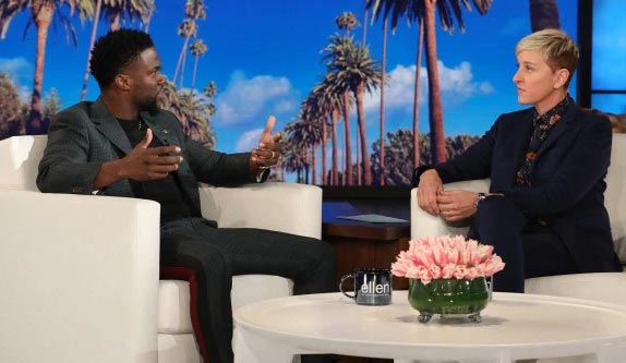 kevin hart ellen degeneres show