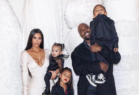 kimye family christmas